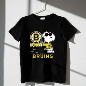 Snoopy Love Bruins Boston Shirt