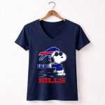 Snoopy Love Buffalo Bills Football NFL 5 Womens V Neck 1.jpg