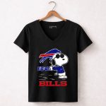 Snoopy Love Buffalo Bills Football NFL 7 Womens V Neck 1.jpg