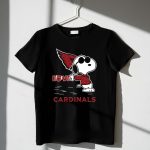 Snoopy Love Cardinals Arizona NFL Football Fandom 1 T Shirt