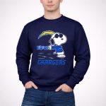 Snoopy Love Chargers Los Angeles 3 Sweatshirt