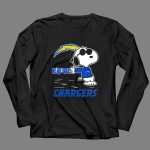 Snoopy Love Chargers Los Angeles 4 Long Sleeves