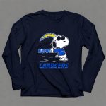 Snoopy Love Chargers Los Angeles 6 Long Sleeves