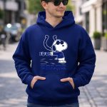 Snoopy Love Colts Indianapolis 8 Hoodie