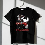 Snoopy Love Falcons Atlanta Football Fan 1 T Shirt