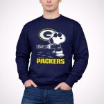 Snoopy Love Green Bay Packers Nfl Football Fans 3 Sweatshirt