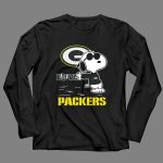 Snoopy Love Green Bay Packers Nfl Football Fans 4 Long Sleeves