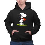 Snoopy Love Heart Hug Peanuts Cartoon 2 Hoodie