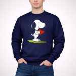 Snoopy Love Heart Hug Peanuts Cartoon 3 Sweatshirt