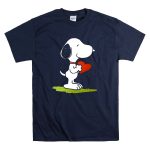 Snoopy Love Heart Hug Peanuts Cartoon T Shirt 7
