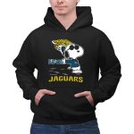 Snoopy Love Jacksonville Jaguars Jaguars 2 Hoodie
