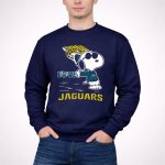 Snoopy Love Jacksonville Jaguars Jaguars 3 Sweatshirt