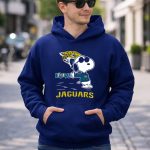 Snoopy Love Jacksonville Jaguars Jaguars 8 Hoodie