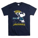 Snoopy Love Jacksonville Jaguars Jaguars T Shirt 7