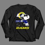 Snoopy Love Los Angeles Rams Football Fan Graphics 4 Long Sleeves