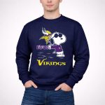 Snoopy Love Minnesota Vikings 3 Sweatshirt