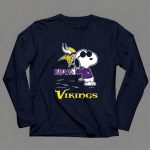 Snoopy Love Minnesota Vikings 6 Long Sleeves