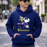 Snoopy Love Minnesota Vikings 8 Hoodie