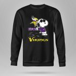 Snoopy Love Minnesota Vikings 9 Sweatshirt