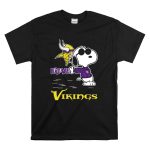 Snoopy Love Minnesota Vikings T Shirt 6