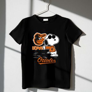 Snoopy Love Orioles Baltimore 1 T Shirt