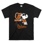 Snoopy Love Orioles Baltimore T Shirt 6