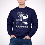 Snoopy Love Raiders Las Vegas Raiders NFL Football 3 Sweatshirt