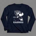 Snoopy Love Raiders Las Vegas Raiders NFL Football 6 Long Sleeves