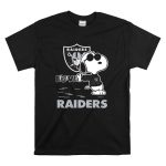 Snoopy Love Raiders Las Vegas Raiders NFL Football T Shirt 6