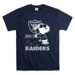 Snoopy Love Raiders Las Vegas Raiders NFL Football T Shirt 7