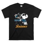 Snoopy Love San Jose Sharks Logo Hockey Enthusiast T Shirt 6.jpg