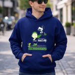 Snoopy Love Seattle Seahawks Peanuts Football Team 8 Hoodie