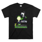 Snoopy Love Seattle Seahawks Peanuts Football Team T Shirt 6