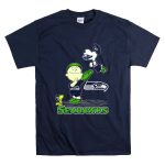 Snoopy Love Seattle Seahawks Peanuts Football Team T Shirt 7