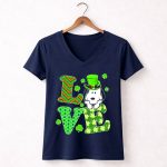Snoopy Love St Patricks Day 5 Womens V Neck