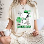 Snoopy Lucky Dog St Patricks Day T Shirt 7