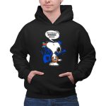 Snoopy Mavericks Basketball Haters Speech Bubble 2 Hoodie
