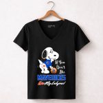 Snoopy Mavericks Kiss My Endzone Basketball Fans 6 Womens V Neck