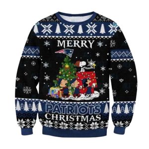 Snoopy Merry Christmas New England Patriots Ugly Sweater 1.jpg