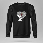Snoopy Miami Heat Heart Fans 9 Hoodie