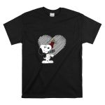 Snoopy Miami Heat Heart Fans T Shirt 6