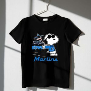 Snoopy Miami Marlins Love 1 T Shirt.jpg