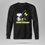 Snoopy Michigan Wolverines Road To Oklahoma City flag 9 Sweatshirt.jpg