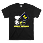 Snoopy Michigan Wolverines Road To Oklahoma City flag T Shirt 6.jpg