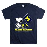 Snoopy Michigan Wolverines Road To Oklahoma City flag T Shirt 7.jpg