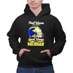 Snoopy Michigan Wolverines smart women love Michigan football 2 Hoodie.jpg