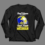 Snoopy Michigan Wolverines smart women love Michigan football 4 Long Sleeves.jpg