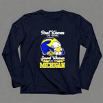 Snoopy Michigan Wolverines smart women love Michigan football 6 Long Sleeves.jpg