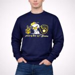 Snoopy Milwaukee Brewers Peace Love Brewers 3 Sweatshirt.jpg