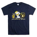 Snoopy Milwaukee Brewers Peace Love Brewers T Shirt 7.jpg